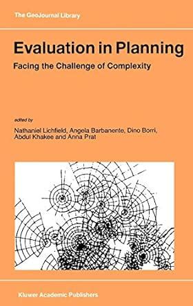 Evaluation in Planning Facing the Challenge of Complexity 1st Edition Kindle Editon